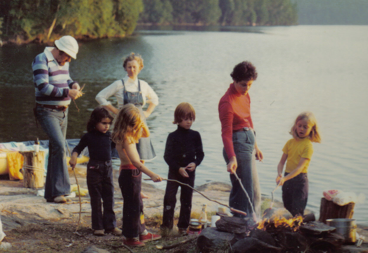 Image: picnic point, Lake Solitaire 1970s