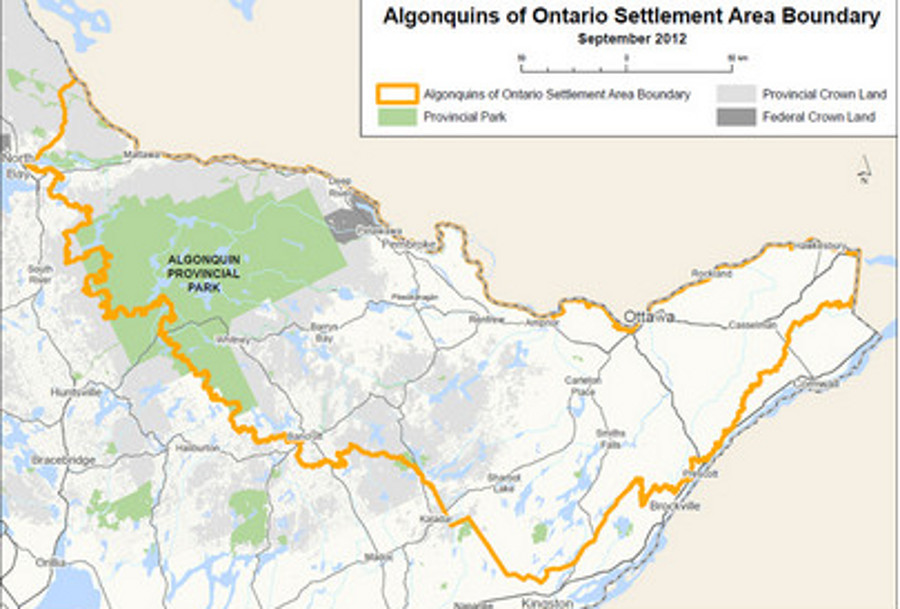 Algonquin Land Claim AgreementinPrinciple Updates FOCA