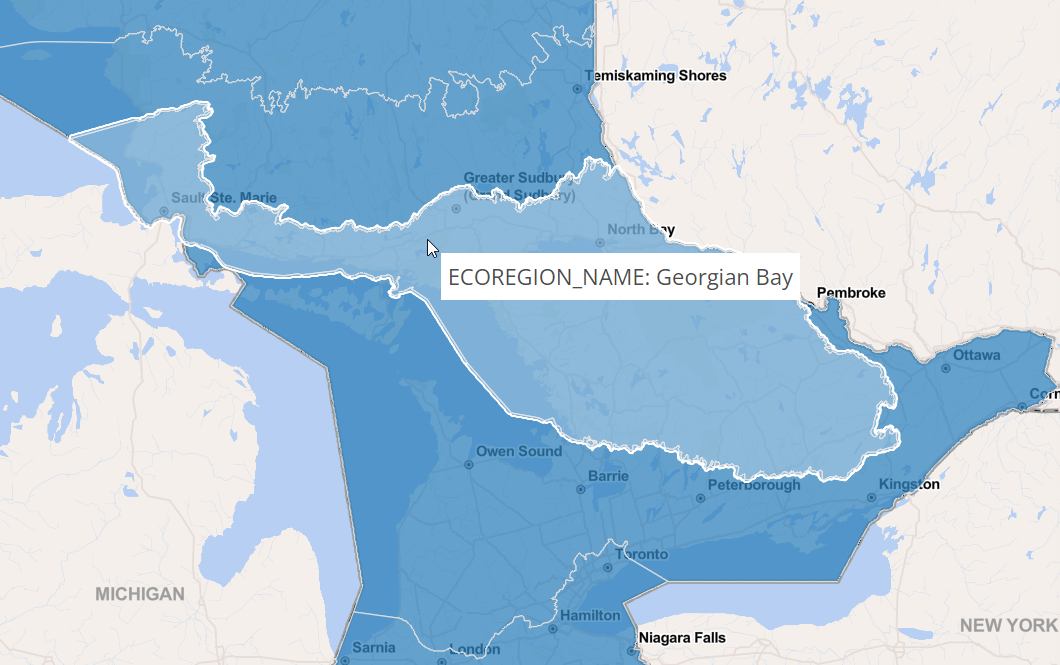 Ecoregion 5E map