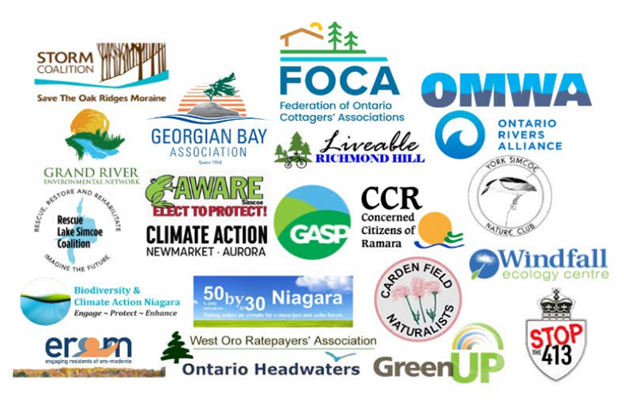 image of logos of signatories to the source water protection letter