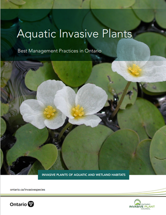 image: cover of OIPC aquatic invasive plants BMPs guide