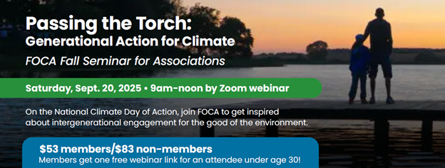 image of the event banner for the 2025 FOCA Fall Seminar