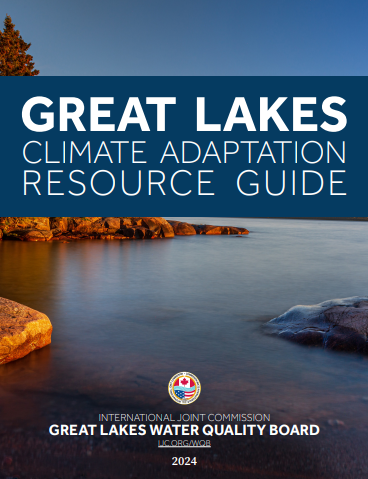 image of the cover of Great Lakes Climate Adaptation Resource Guide
