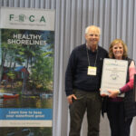 Award presentation at the Spring Seminar