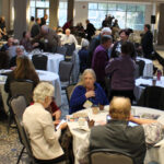 networking time at the Spring Seminar