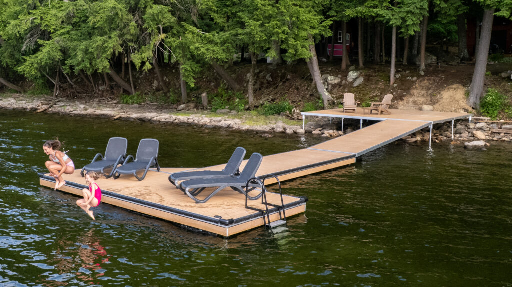 image of a dock by On the Water Designs