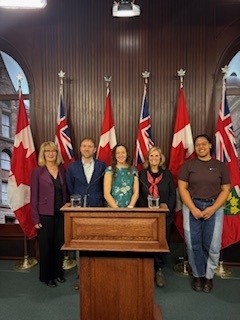 image of FOCA and Partners at Queen's Park media briefing 25Mar2026