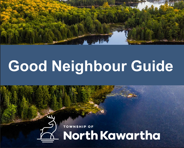 image: cover excerpt from Township of North Kawartha's "Good Neighbour Guide"