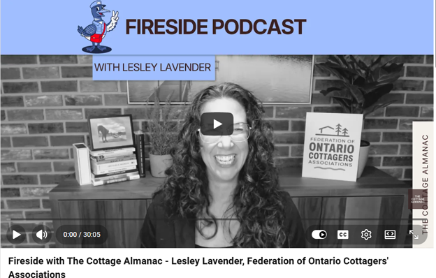 image still from podcast - Fireside with FOCA